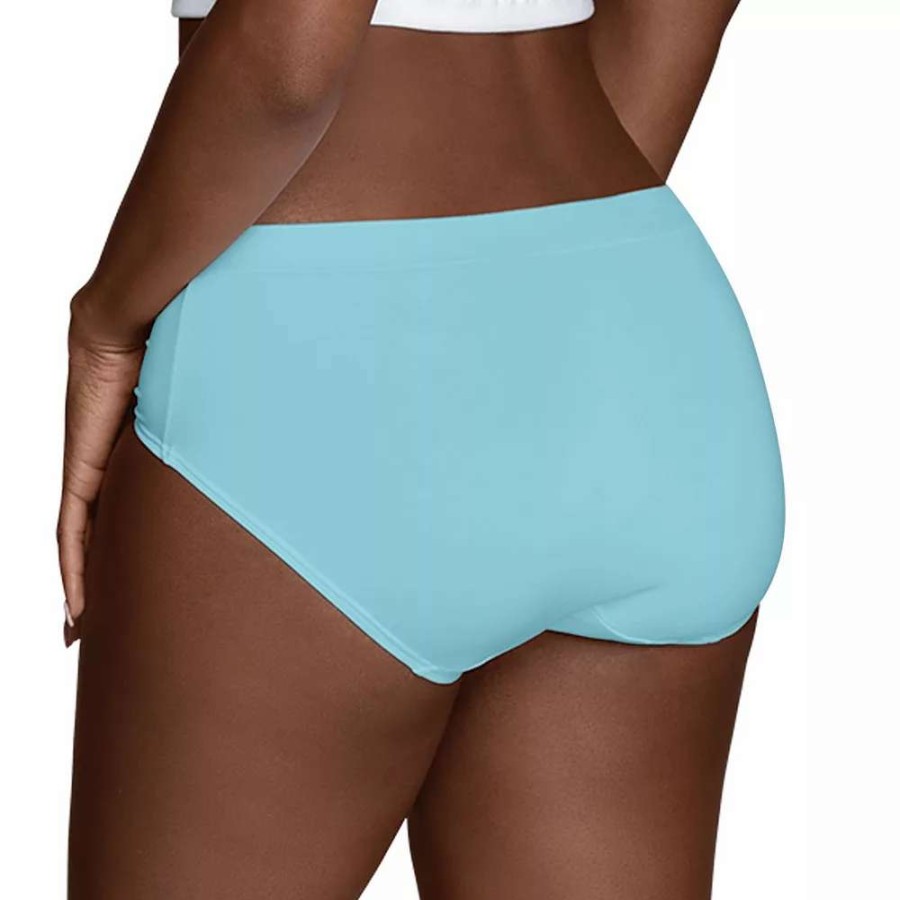 Panties * | Women'S Fruit Of The Loom Signature Cotton Stretch 5-Pack + 1 Bonus Low Rise Brief Panty Set 6Dcsslb