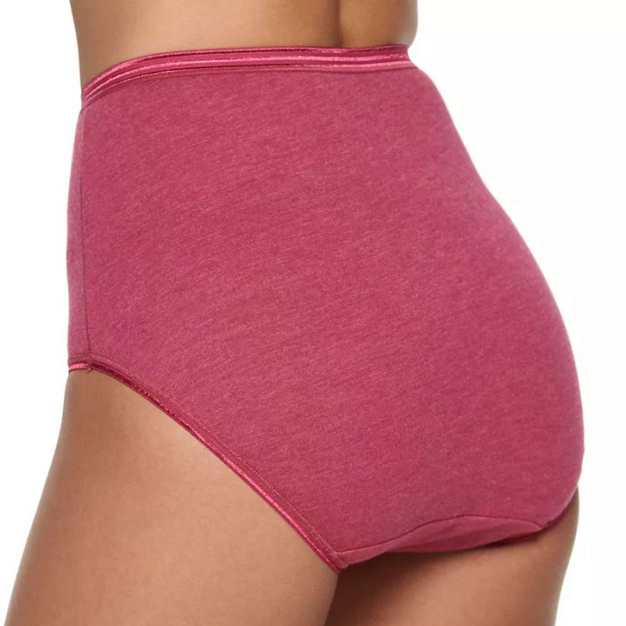 Panties * | Women'S Fruit Of The Loom Signature 5-Pack Ultra Soft Brief Panty Set 5Duskbr