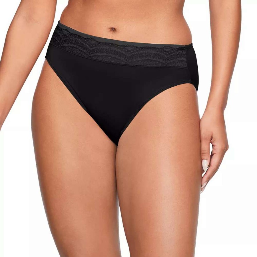 Panties * | Warners Warner'S No Pinching No Problems Dig-Free Comfort Waist With Lace Hi-Cut Rt7401P