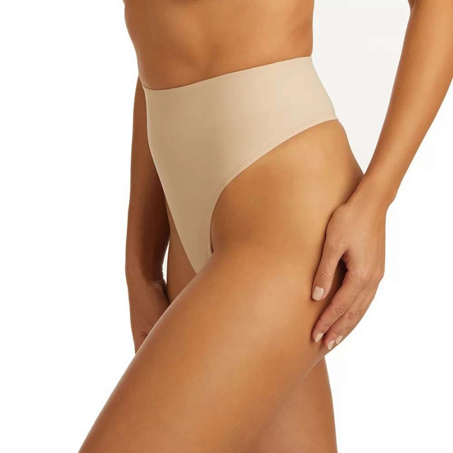 Bottoms * | Women'S Naomi & Nicole Shapewear Sleek Solutions Waistline Thong 7499