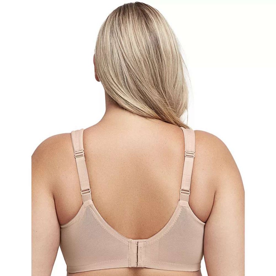 Bras * | Plus Size Glamorise Full-Figure Magiclift Moisture Control Wireless Bra 1064