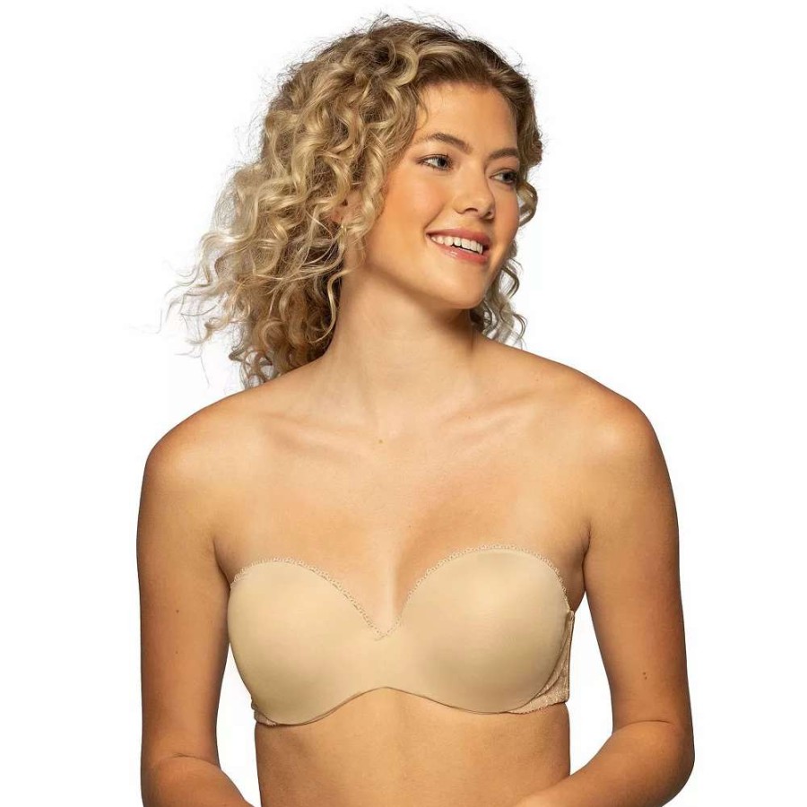 Bras * | Lily Of France Vanity Fair Bras: Gel Touch Strapless Push-Up Bra 2111121