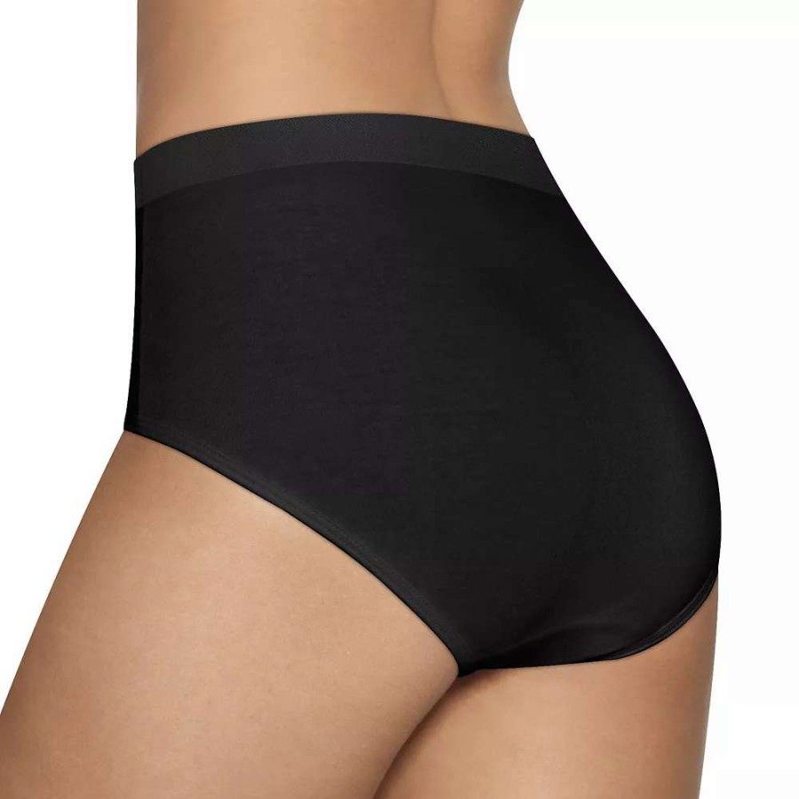 Panties * | Women'S Hanes Ultimate 3-Pack Comfortblend Stretch X-Temp Briefs 40Xtsa