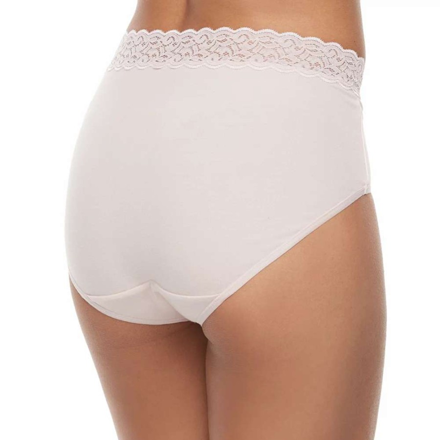 Panties * | Women'S Vanity Fair Flattering Lace Brief Panty 13396