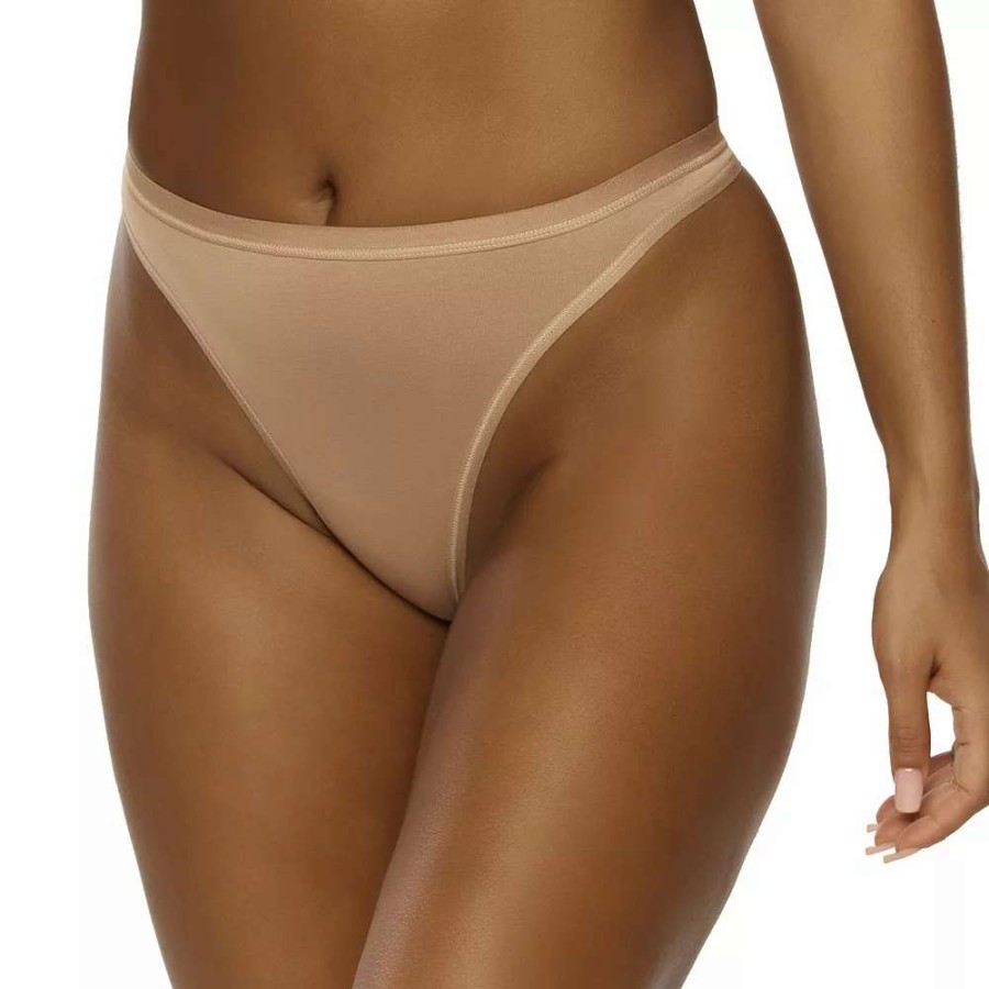 Panties * | Women'S Jezebel Cotton Thong 530121