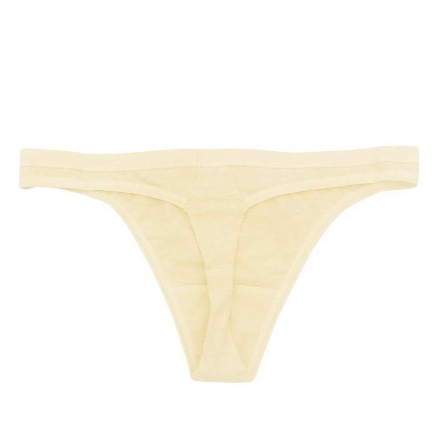 Panties * | Women'S Jezebel Cotton Thong 530121