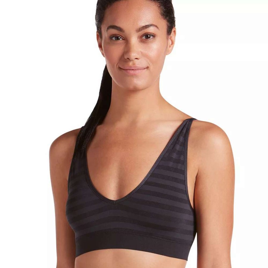 Bras * | Jockey Matte & Shine Seamless Bralette 1312