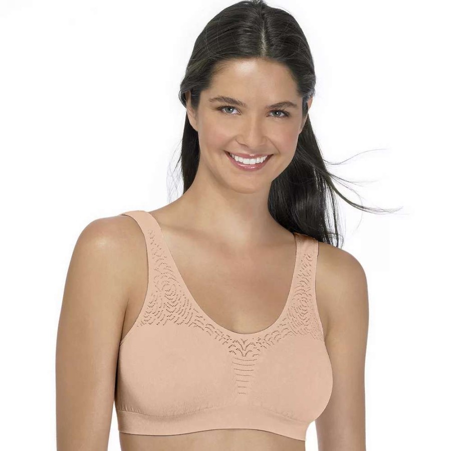 Bras * | Bali Comfort Revolution Seamless Microfiber Crop Top 103J