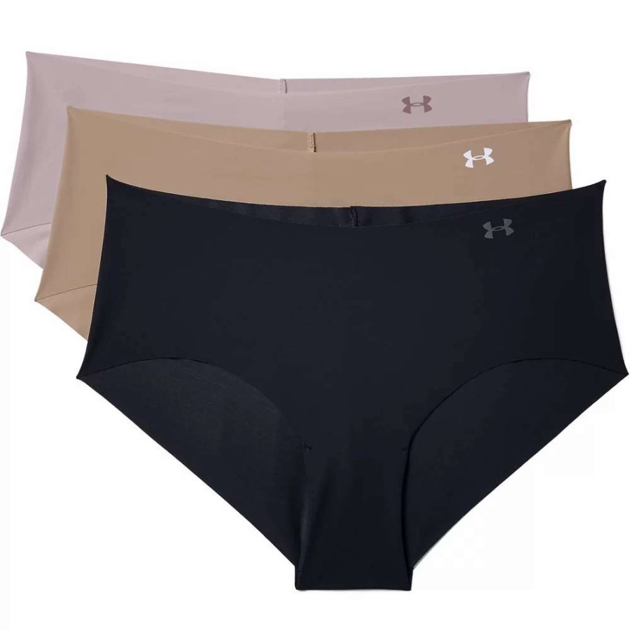 Panties * | Under Armour Pure Stretch 3-Pack Hipster Panty