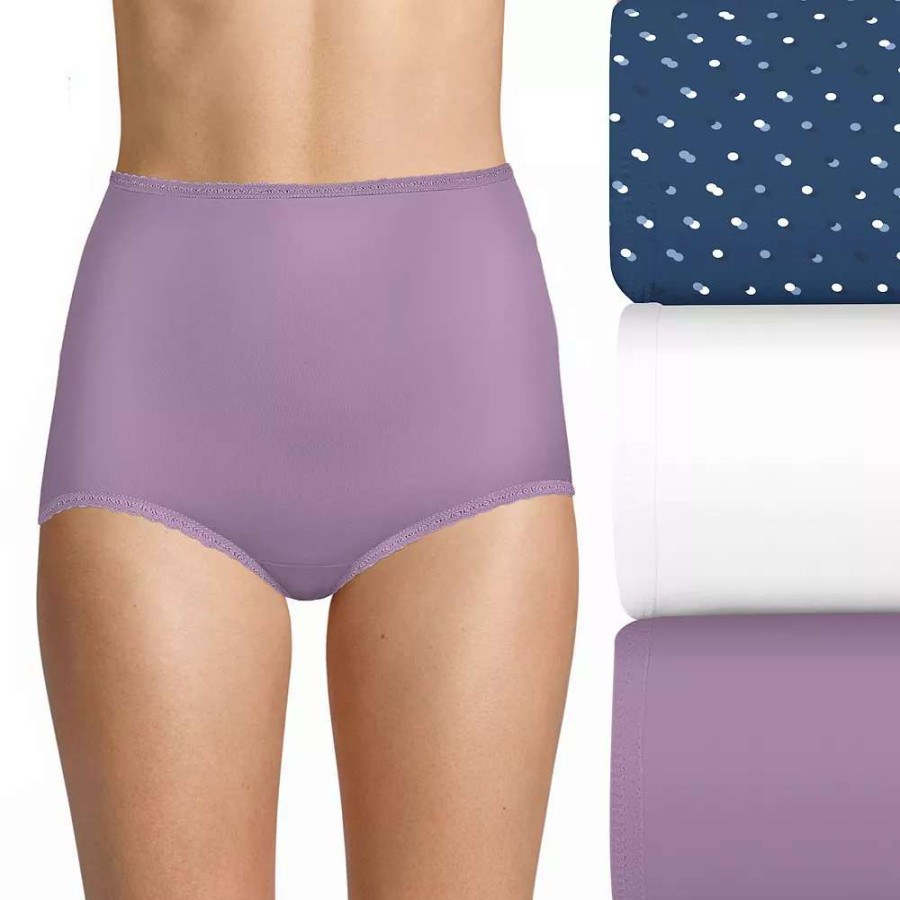 Panties * | Women'S Bali Skimp Skamp 3-Pack Brief Panty Set Dfa633