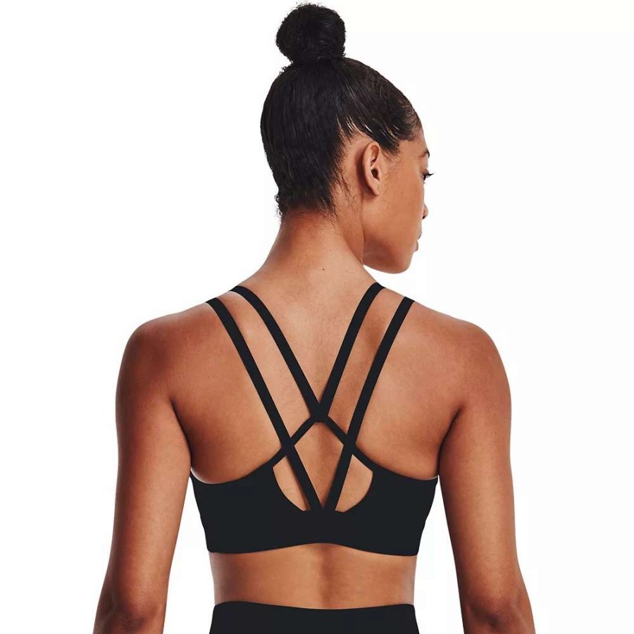 Bras * | Under Armour Infinity Low-Impact Strappy Sports Bra White