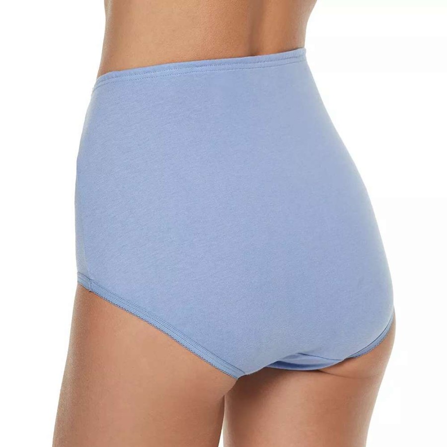 Panties * | Women'S Vanity Fair Perfectly Yours Ravissant Classic Cotton 3-Pack Brief Panty Set 15320