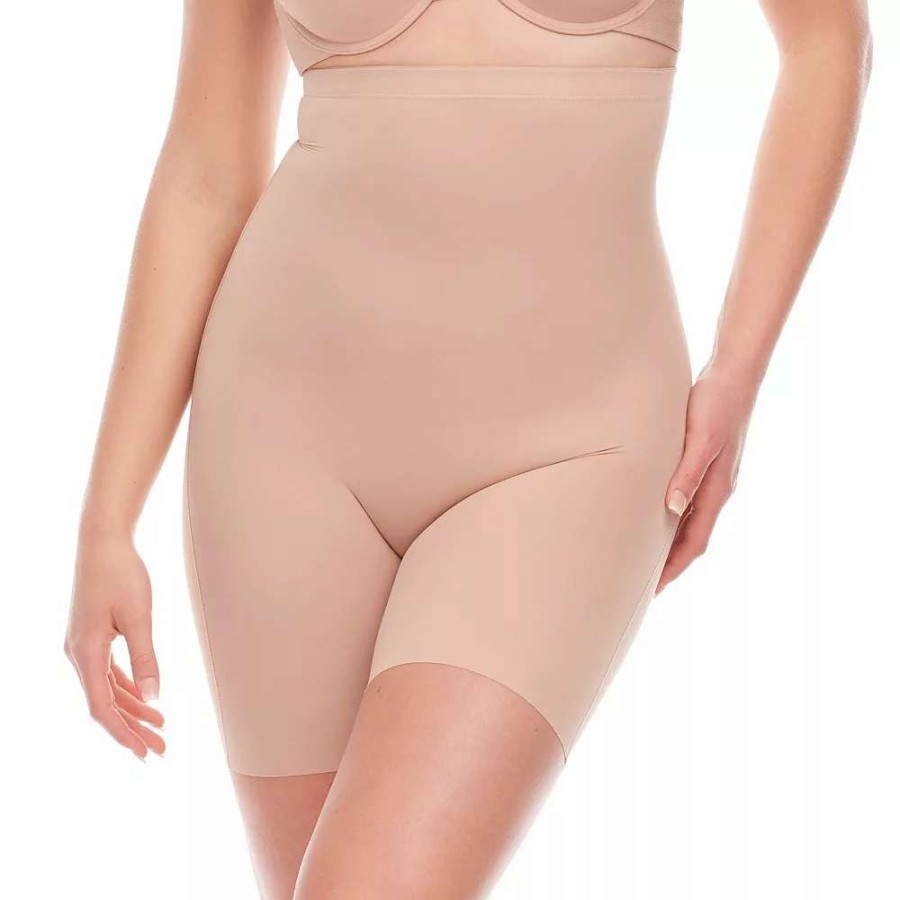 Bottoms * | Women'S Red Hot By Spanx Flawless Finish High-Waist Mid-Thigh Body Shaper 10240R