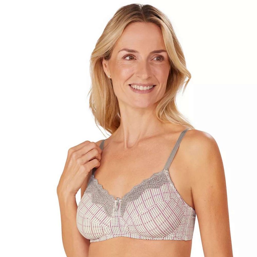 Bras * | Amoena Luna Wireless Full Coverage Mastectomy Bra 45026