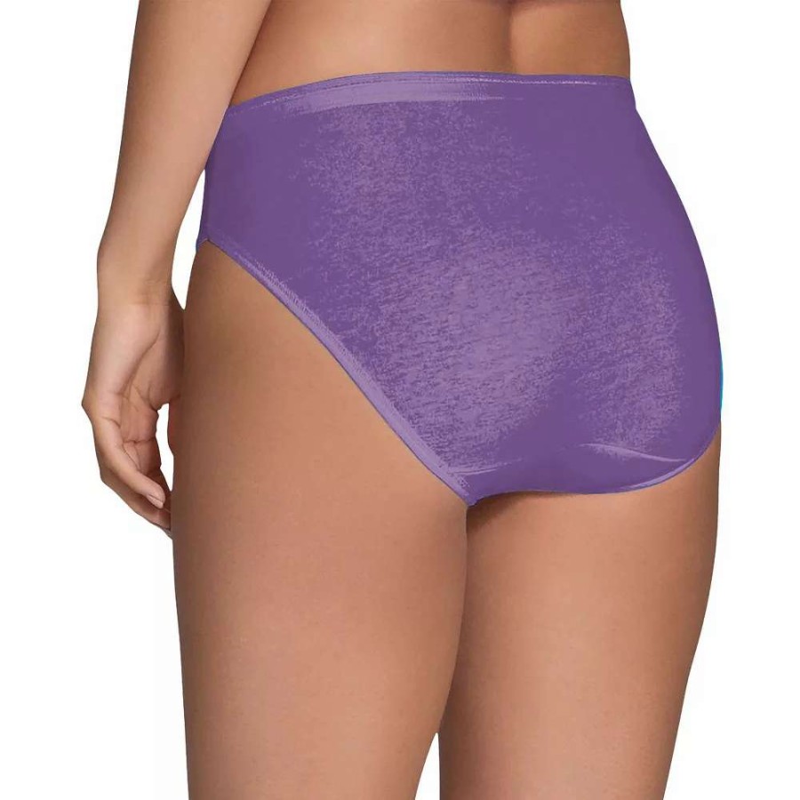 Panties * | Women'S Fruit Of The Loom 6-Pack Signature Cotton High-Cut Brief Panty Set 6Dkhcap