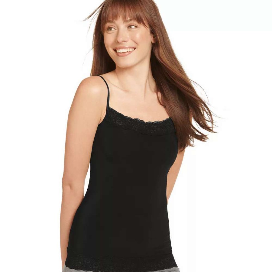 Tops * | Women'S Jockey No Panty Line Promise Lace Camisole 1927