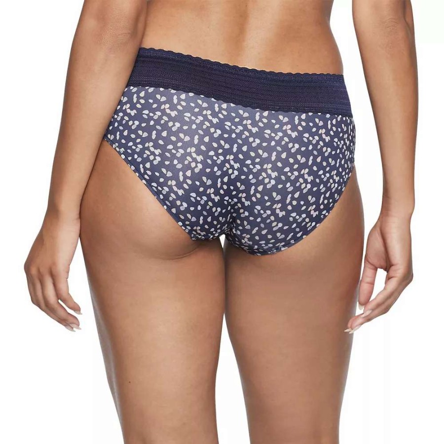 Panties * | Warners No Pinching, No Problems Dig-Free Comfort Waist With Lace Microfiber Hipster 5609J