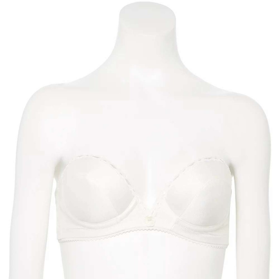 Bras * | Carnival Satin Low Plunge Strapless Bra 103