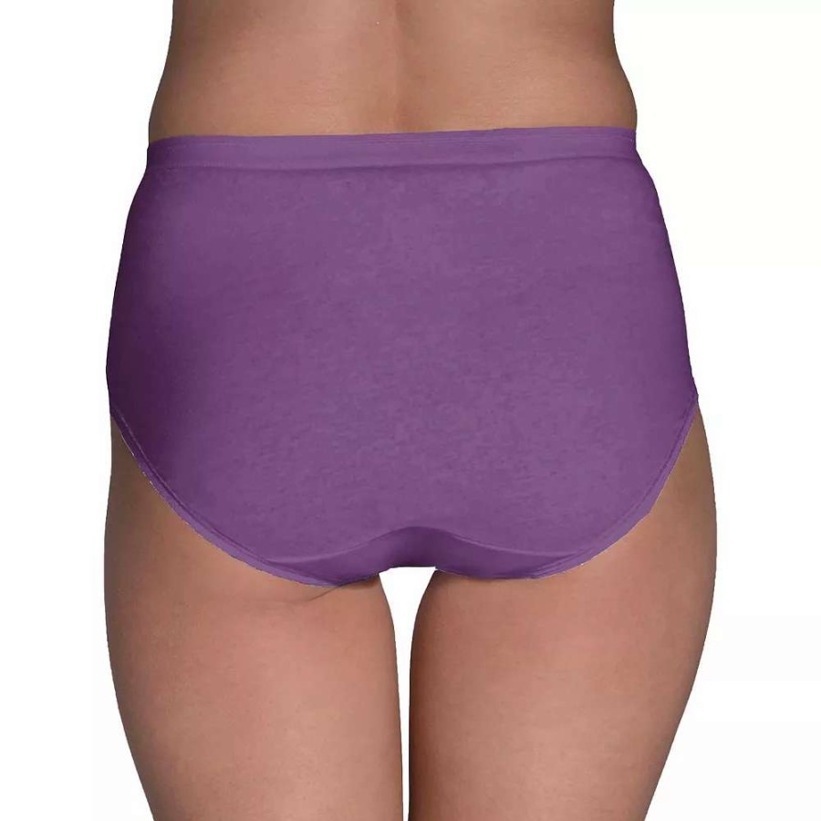 Panties * | Women'S Fruit Of The Loom 6-Pack Signature Cotton Brief Panty Set 6Dkbrap