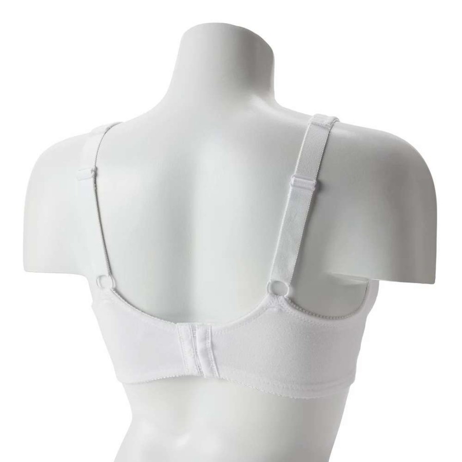 Bras * | Lunaire 2-Pack Cotton Wireless Full Coverage Tuxedo Bras 6405P