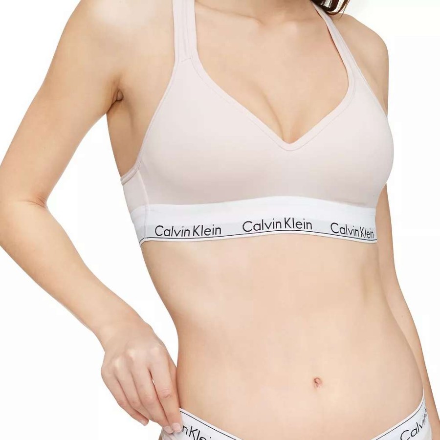 Bras * | Calvin Klein Modern Cotton Padded Bralette Qf1654