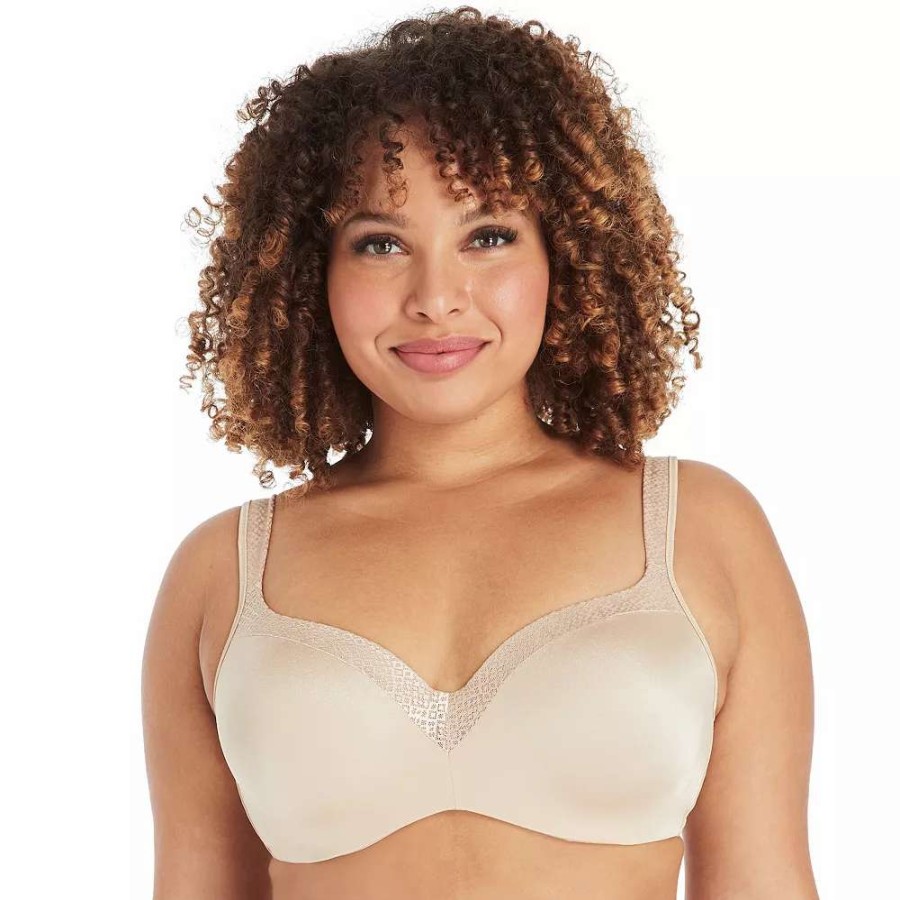 Bras * | Playtex Secrets Shapes & Supports Balconette Full Figure Underwire Bra 4823