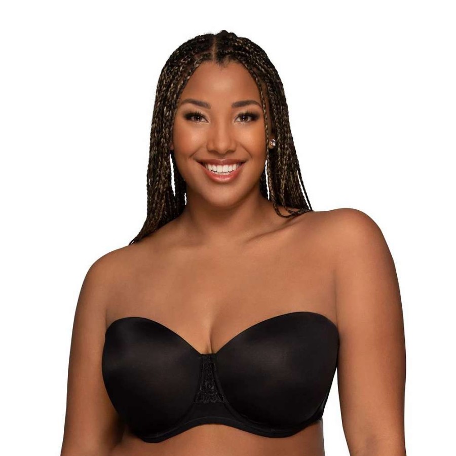 Bras * | Womens Vanity Fair Beauty Back Strapless Full Figure Underwire Bra 74380