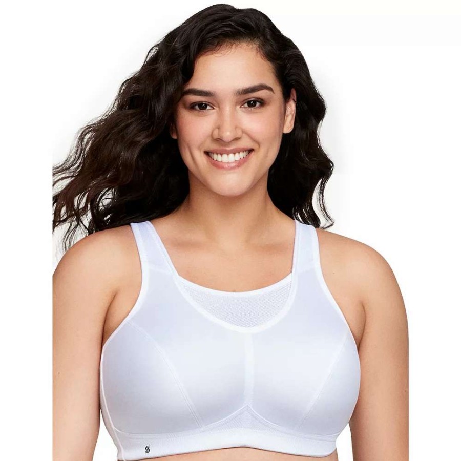 Bras * | Plus Size Glamorise Full-Figure No-Bounce Camisole Wireless Sports Bra 1066