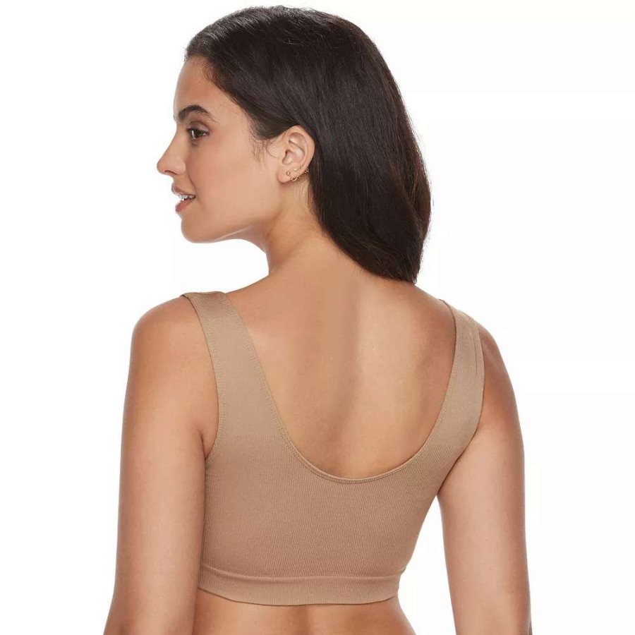 Bras * | Lunaire Bras: Seamless Leisure Low-Impact Sports Bra 2302K Nude