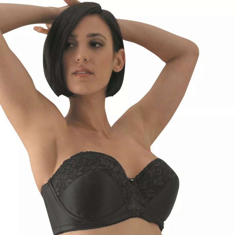 Bras * | Carnival Bras: Full-Figure Lace Strapless Bra 123