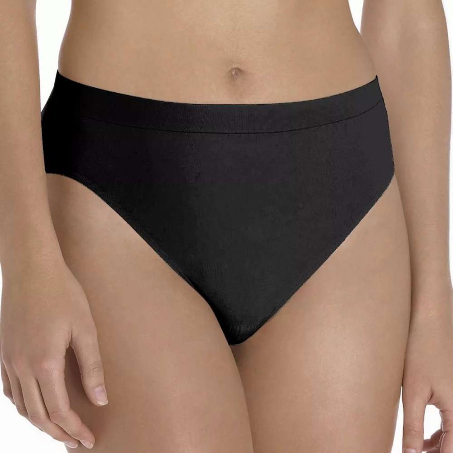 Panties * | Bali Comfort Revolution Seamless Microfiber Hi-Cut Brief 303J