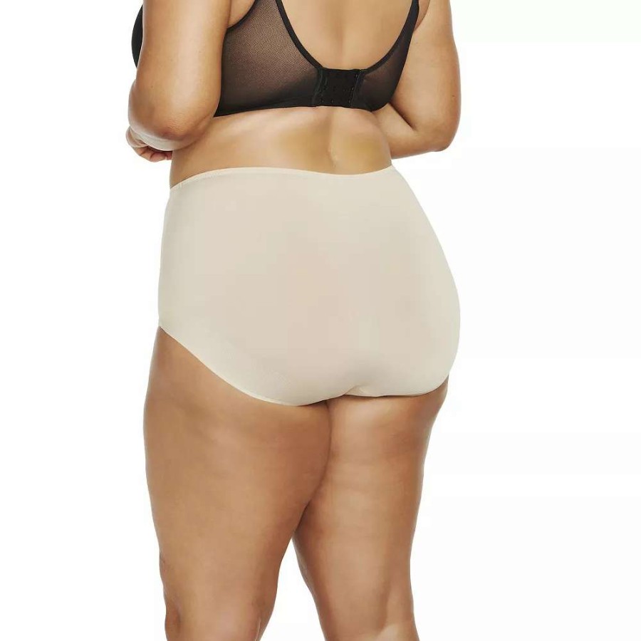 Bottoms * | Plus Size Naomi & Nicole Shapewear No Show, No Lines Brief Panty A815