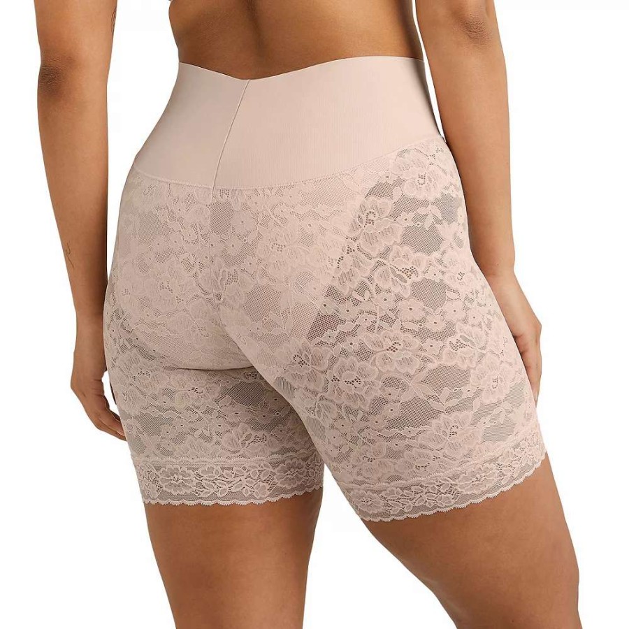 Bottoms * | Women'S Maidenform Tame Your Tummy Lace Shorty Dms095