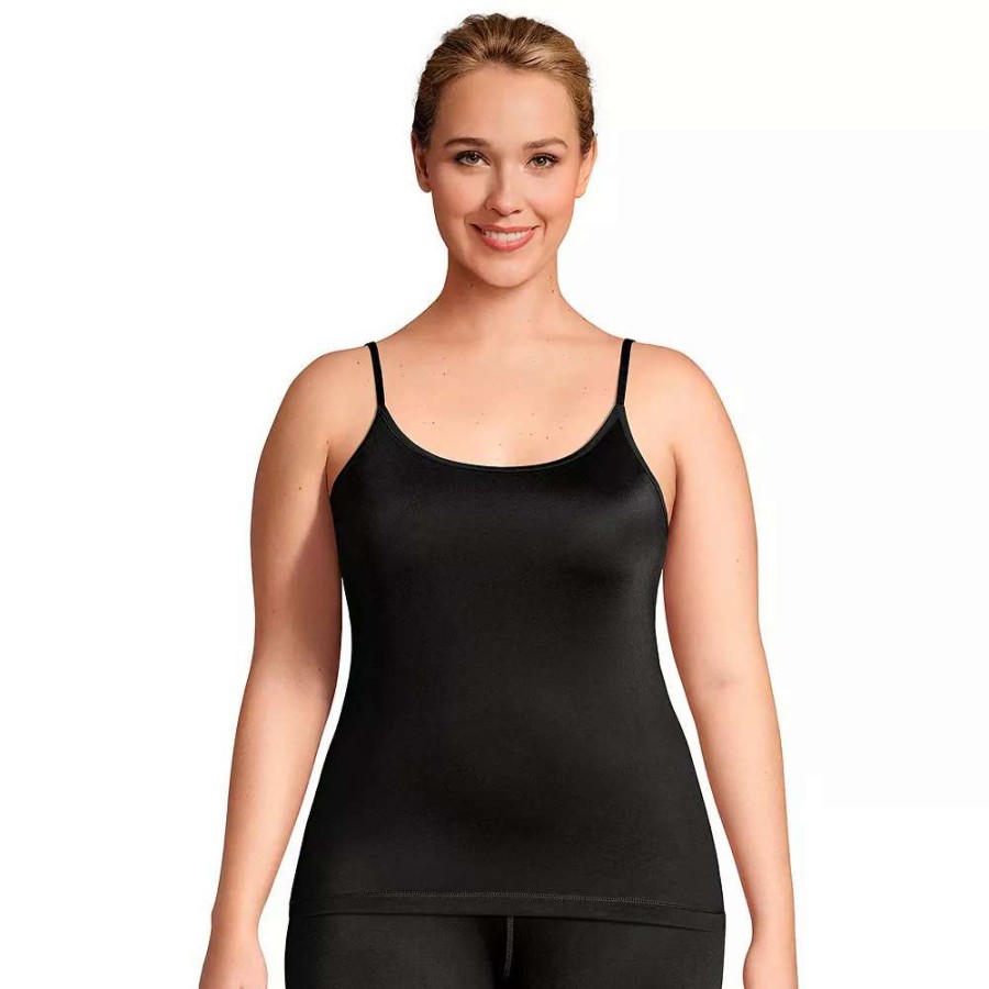 Tops * | Plus Size Lands' End Thermaskin Heat Cami Undershirt