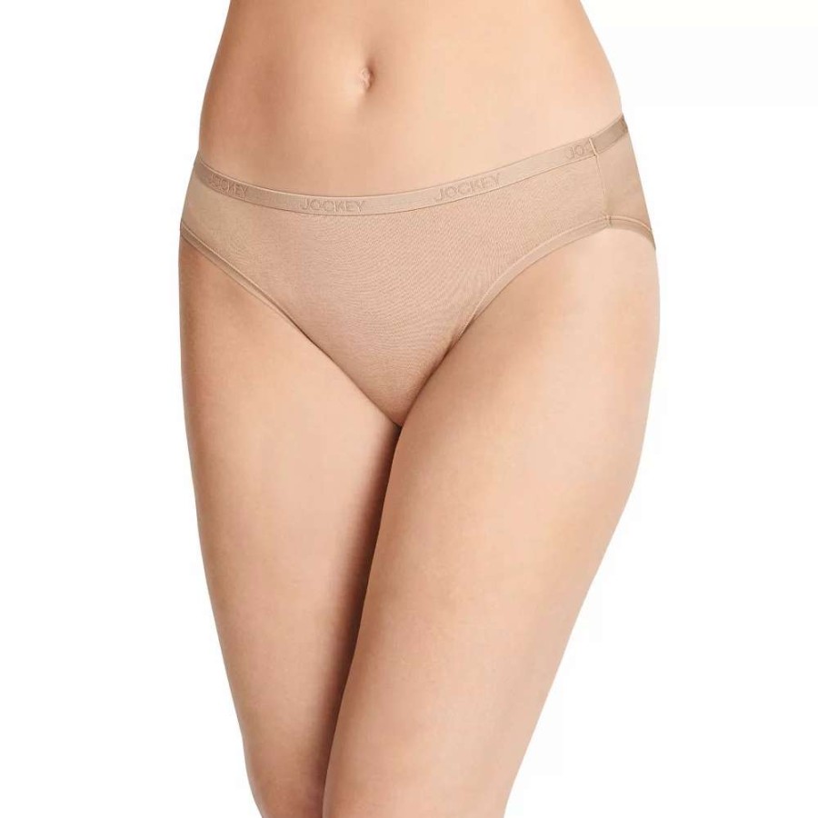 Panties * | Women'S Jockey 6-Pk. Organic Cotton Stretch Bikini Panty Set 2888