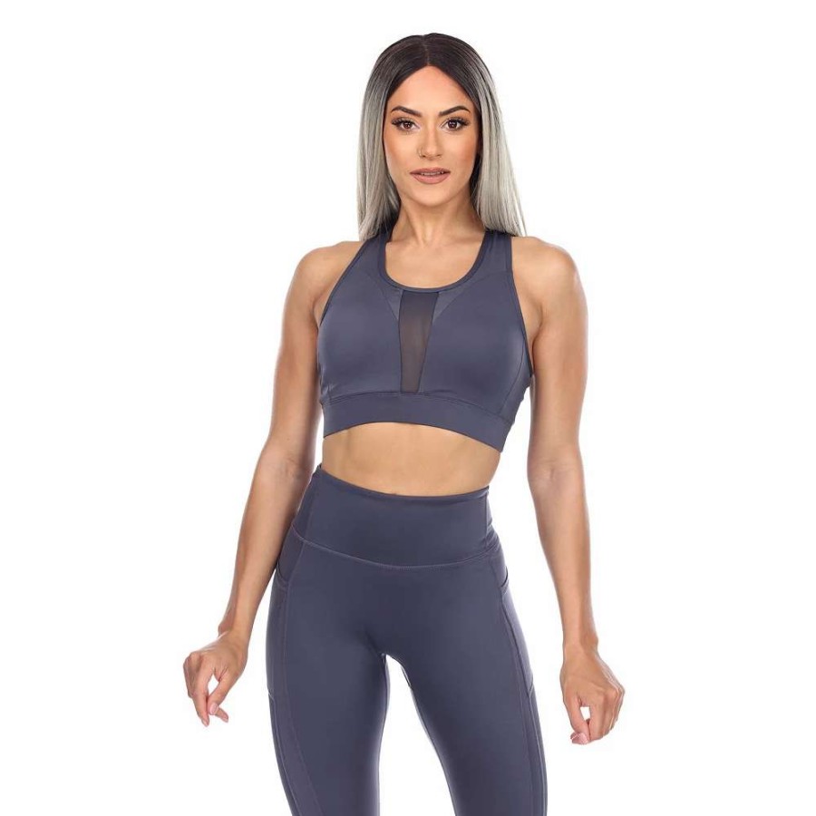 Bras * | Wm Fashion Women'S Racer Back Sports Bra