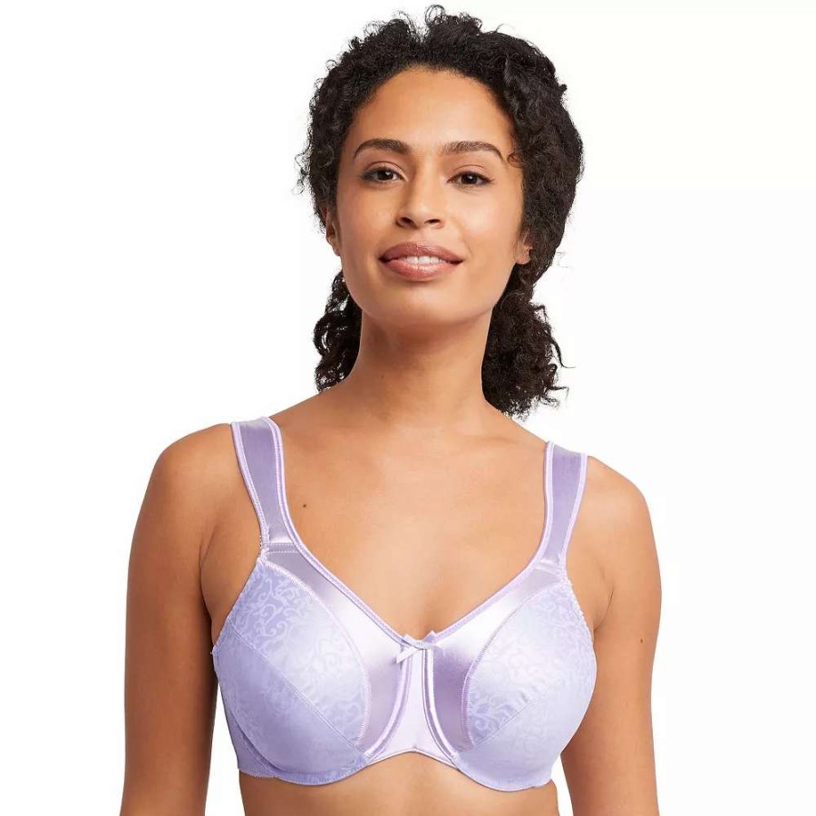 Bras * | Bali Satin Tracings Full-Figure Minimizer Bra 3562