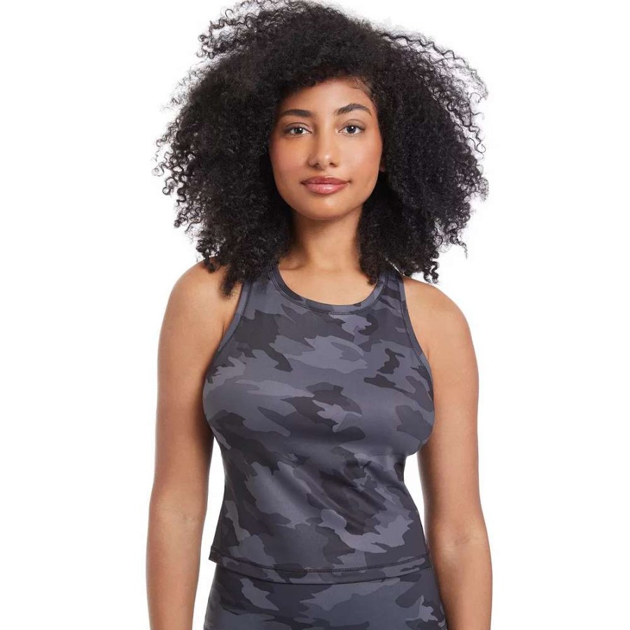 Bras * | Women'S Psk Collective Racerback Top With Built-In Bra