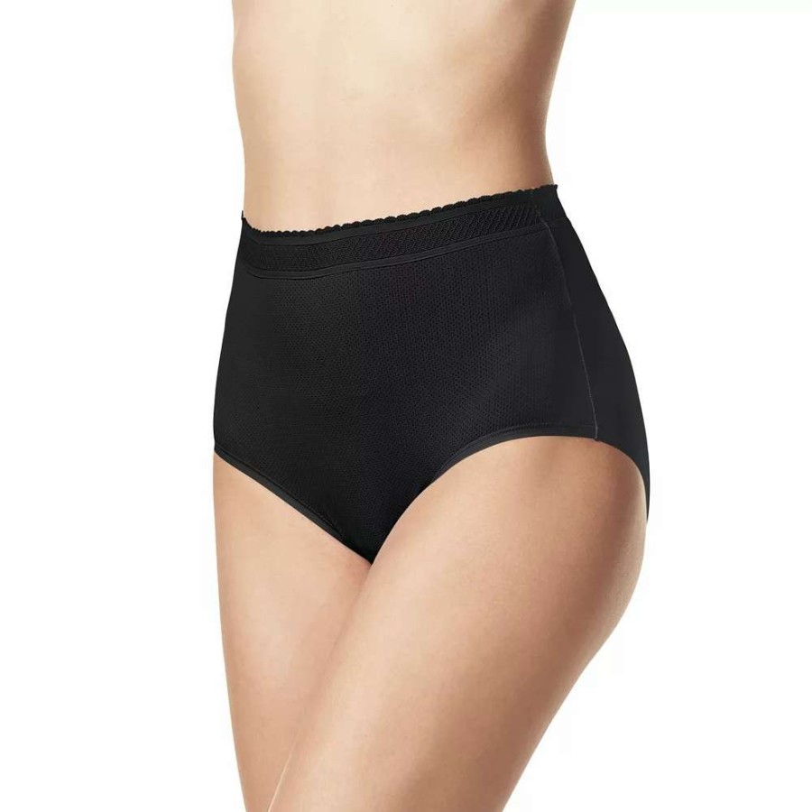 Panties * | Warners No Pinching No Problems Breathe Freely Microfiber Brief Rs4901P