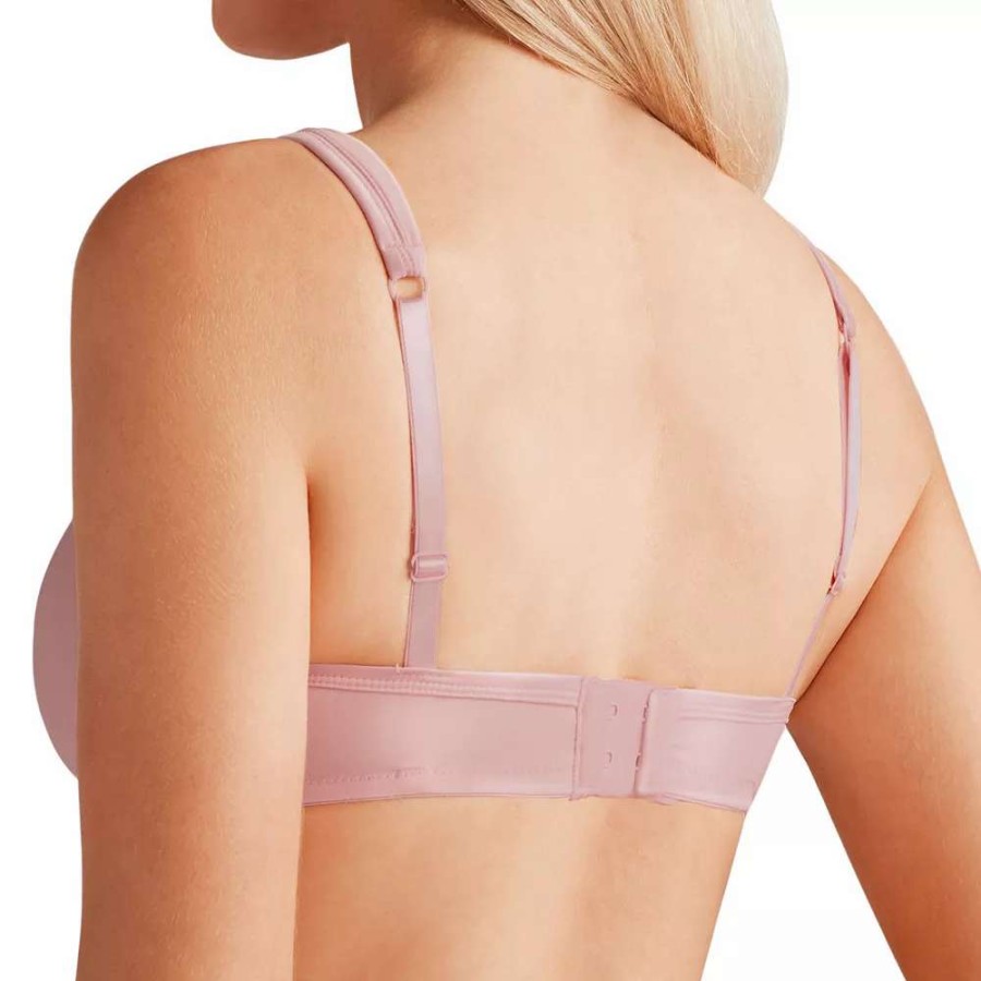 Bras * | Amoena Bra: Lara Satin-Trim Soft Cup Wire-Free T-Shirt Bra