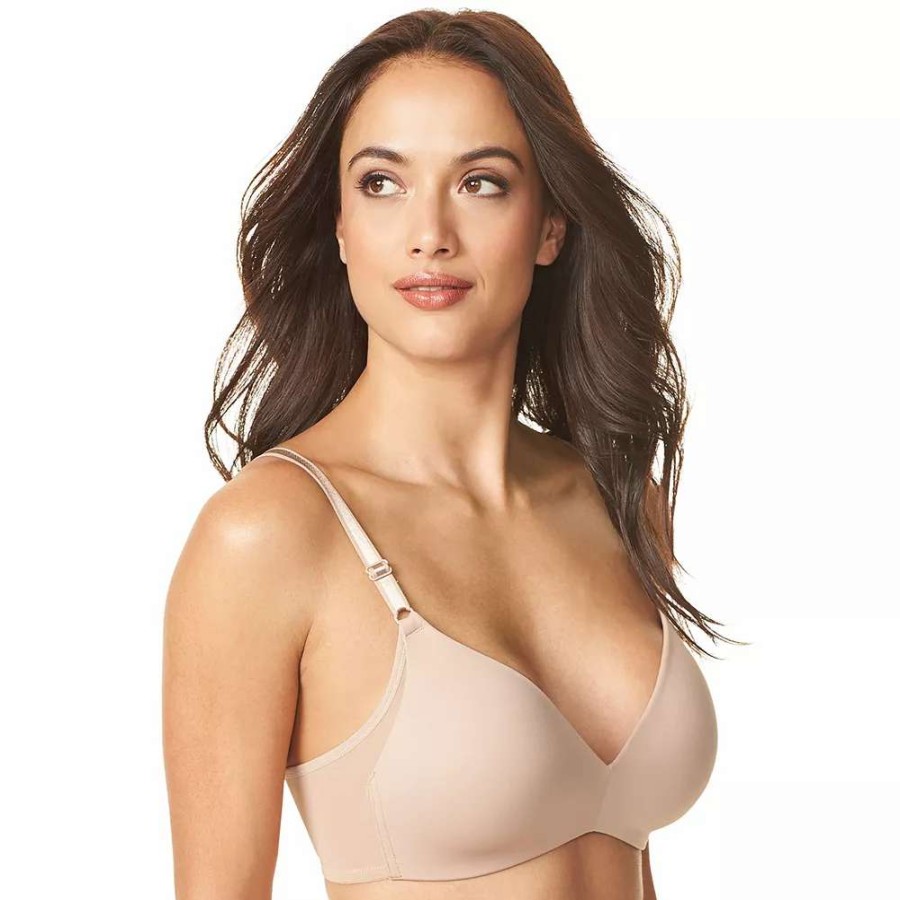 Bras * | Warners No Side Effects Underarm-Smoothing Comfort With Breathable Mesh Wireless Lightly Lined T-Shirt Bra Rm3481A