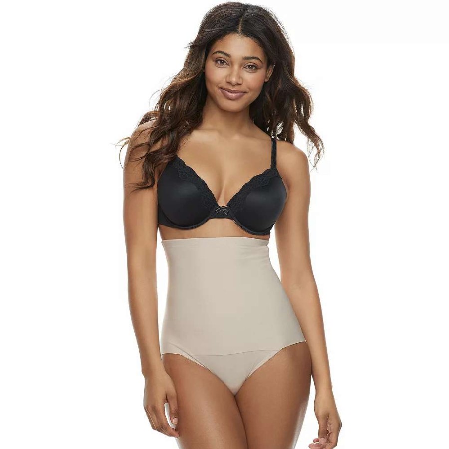 Bottoms * | Naomi & Nicole Shapewear Women'S Luxurious Shaping High-Waist Brief 7225