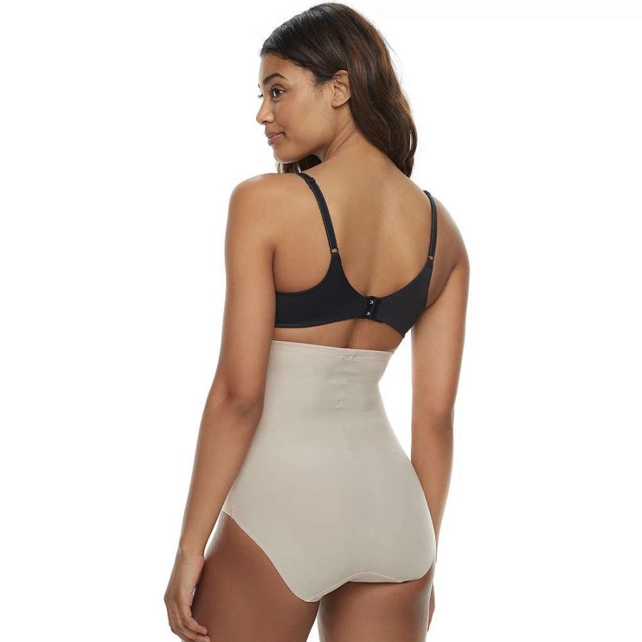 Bottoms * | Naomi & Nicole Shapewear Women'S Luxurious Shaping High-Waist Brief 7225