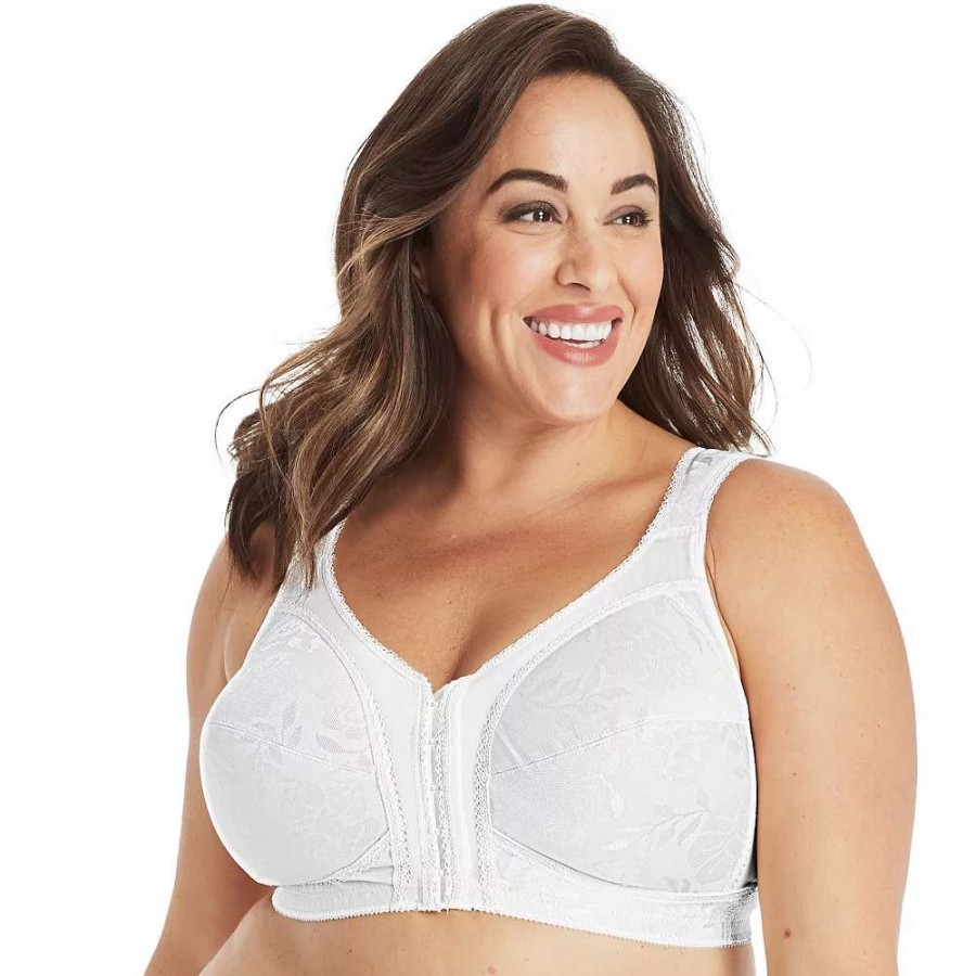 Bras * | Playtex 18 Hour Front-Closure With Flex Back Wireless Bra 4695