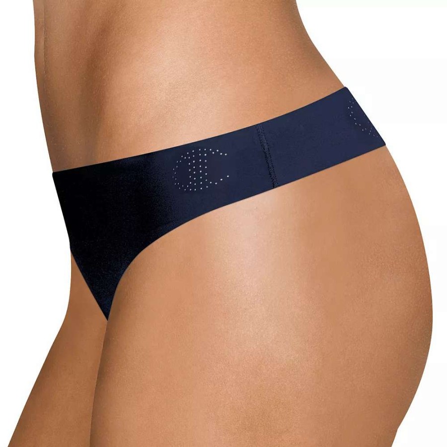 Panties * | Women'S Champion Laser Cut Thong Panty Ch46Ls