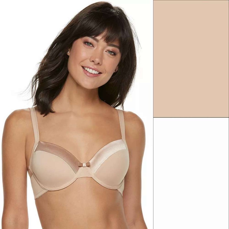 Bras * | Women'S Lunaire Underwire Balconette Tuxedo Bra 2451K