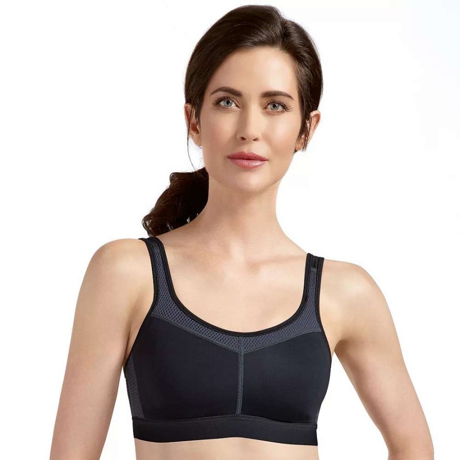 Bras * | Amoena Bra: Power Medium-Impact Sports Bra 1152