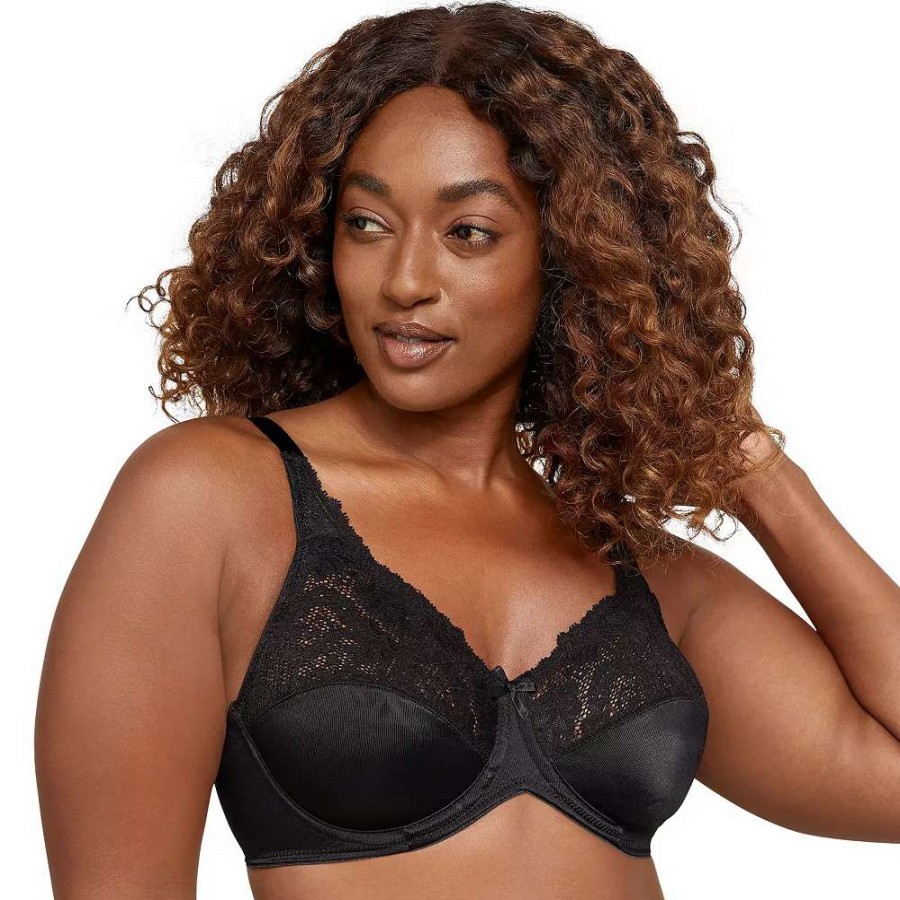 Bras * | Lilyette By Bali Comfort Lace Full-Figure Minimizer Bra 428