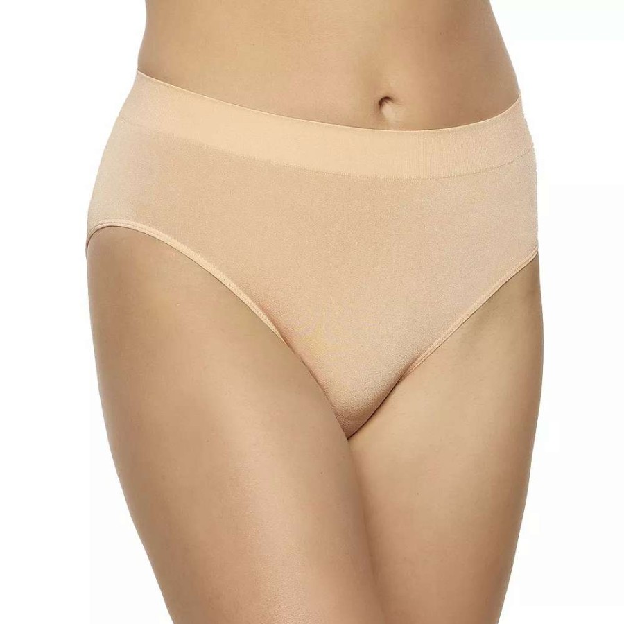 Panties * | Plus Size Paramour By Felina Body Smooth Hi-Cut Brief Panty 645128