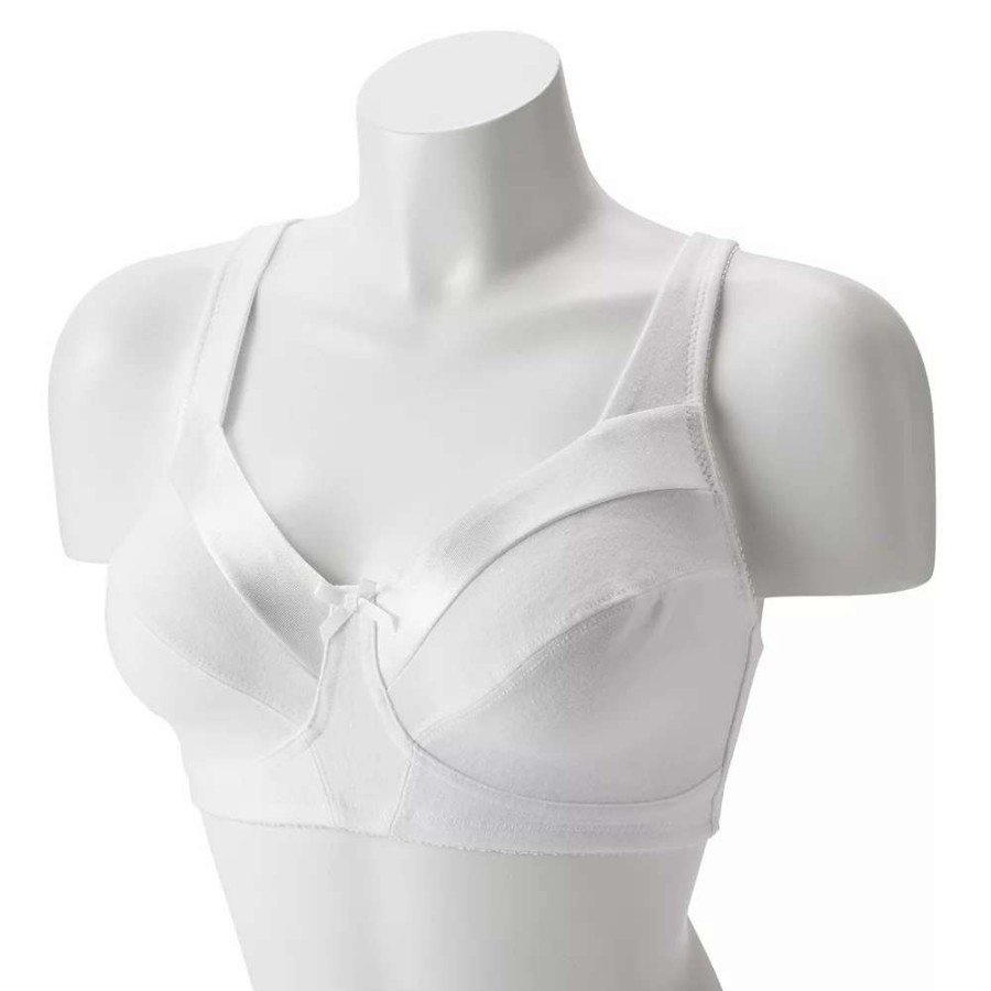 Bras * | Plus Size Lunaire 2-Pack Wireless Cotton Tuxedo Bra 6405Px